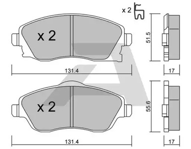 BPOP1005 AISIN 